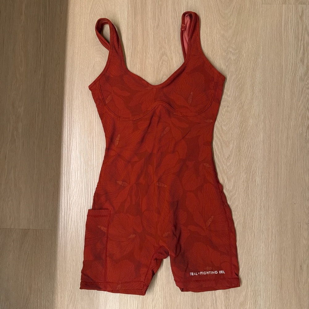 Fighting Eel Kids Red One Piece